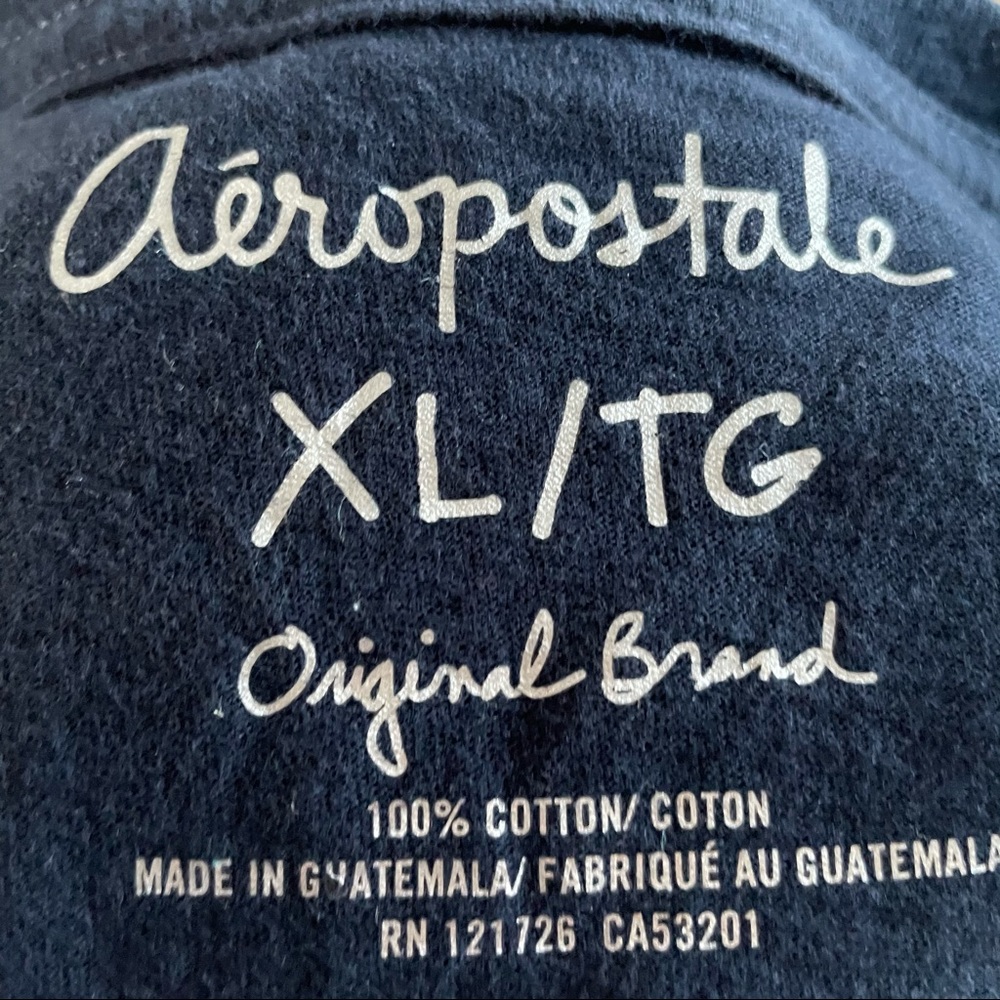 Navy Blue Aeropostale "Times Square" Tee Shirt - Picture 3 of 5